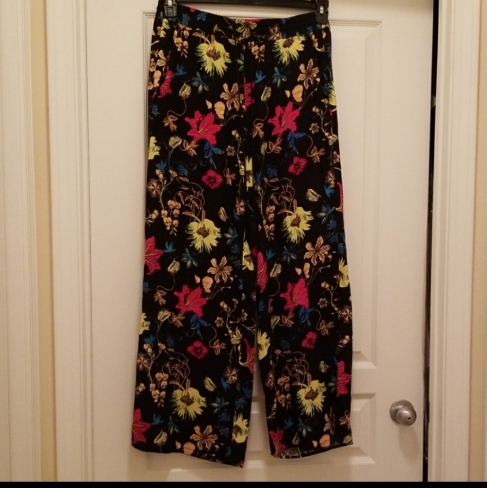 Floral Palazzo Pants
